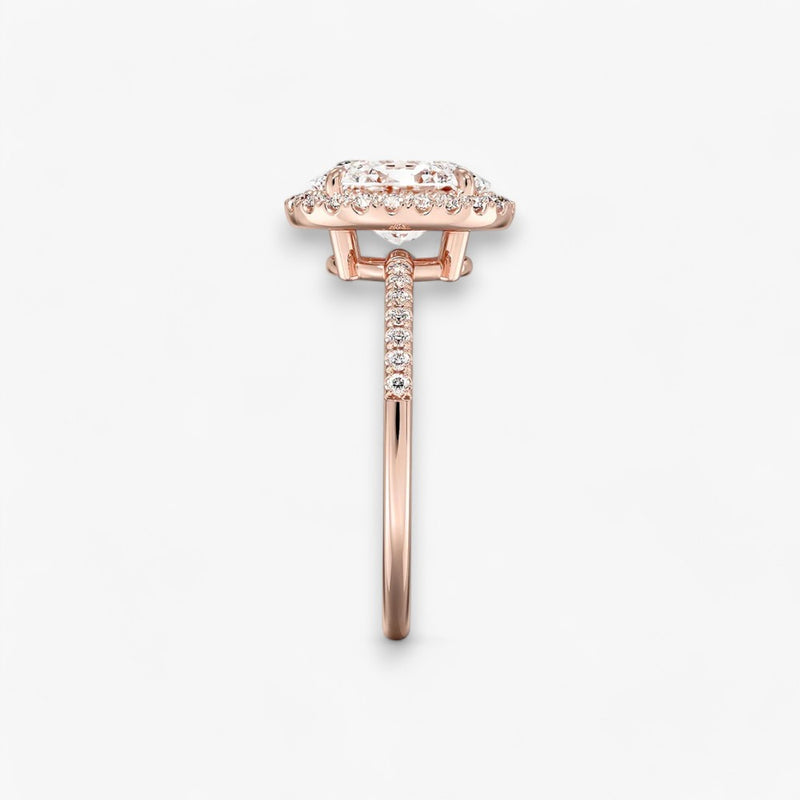 PRESTIGE (Oval Rose Gold LABGROWN)