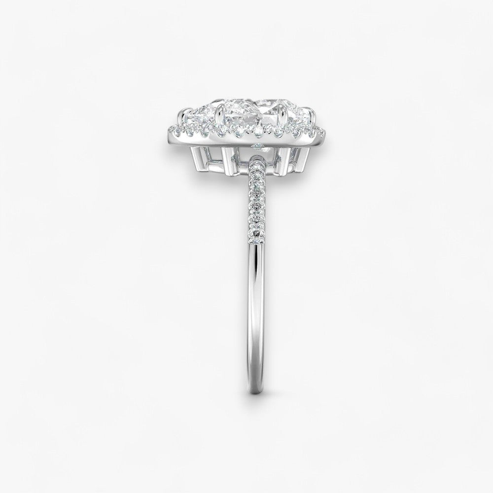 PRESTIGE (Tropfen natürlicher Diamant Weissgold)