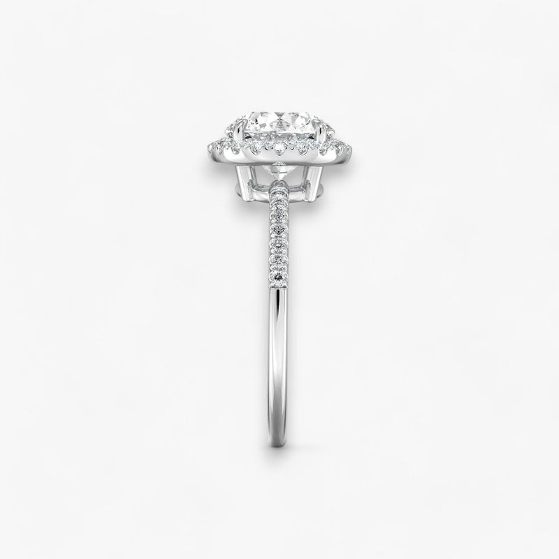 PRESTIGE (Round White Gold LABGROWN)