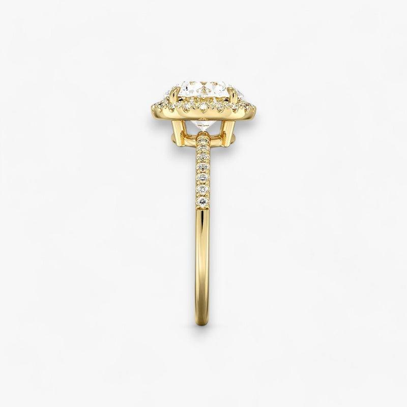 PRESTIGE (Round Yellow Gold LABGROWN)