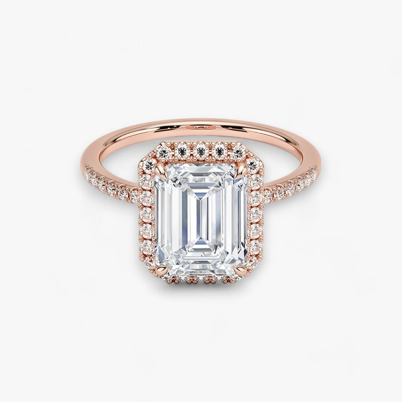 PRESTIGE (Emerald Rose Gold LABGROWN)