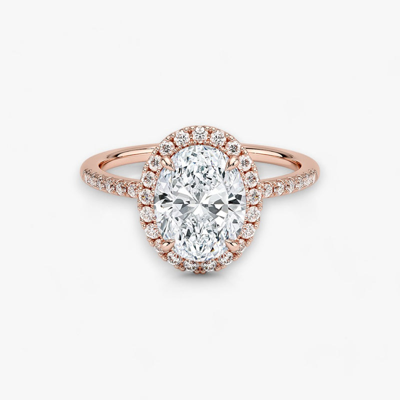 PRESTIGE (Oval Rose Gold LABGROWN)