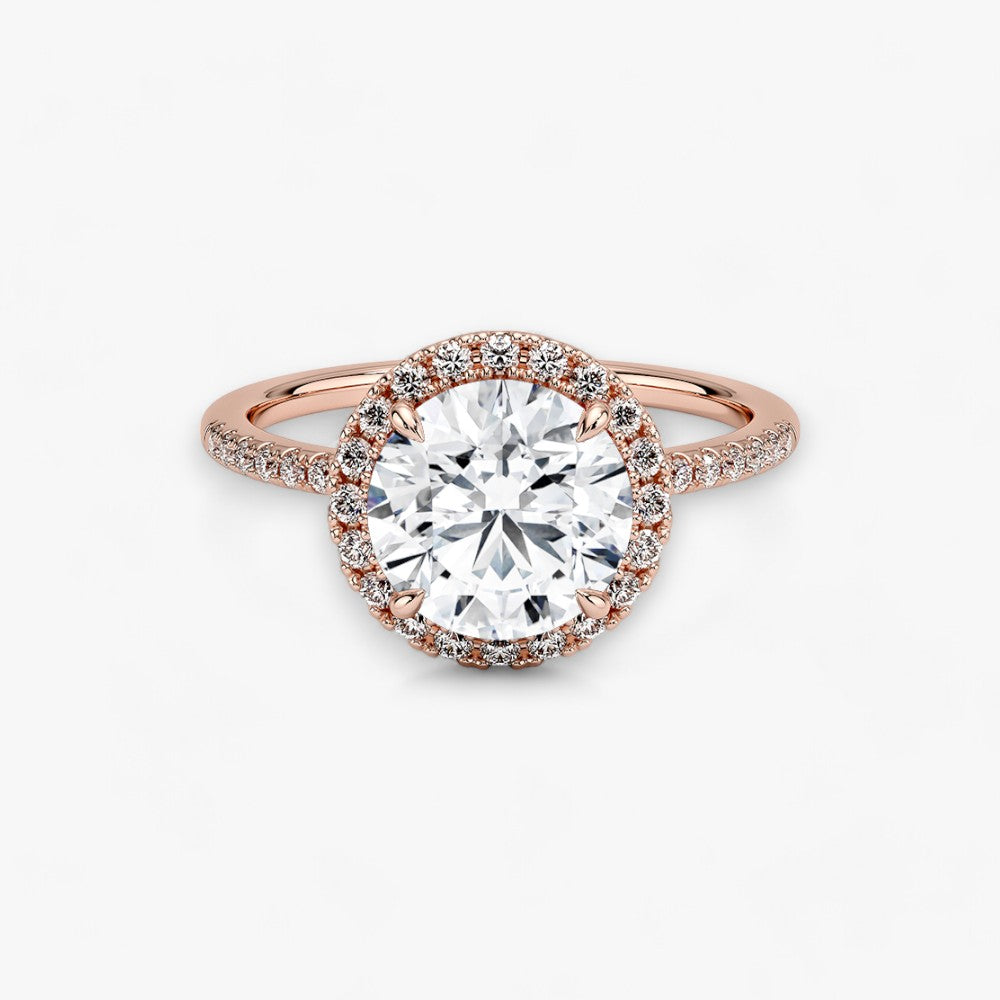 PRESTIGE (Rund natürlicher Diamant Rosegold)