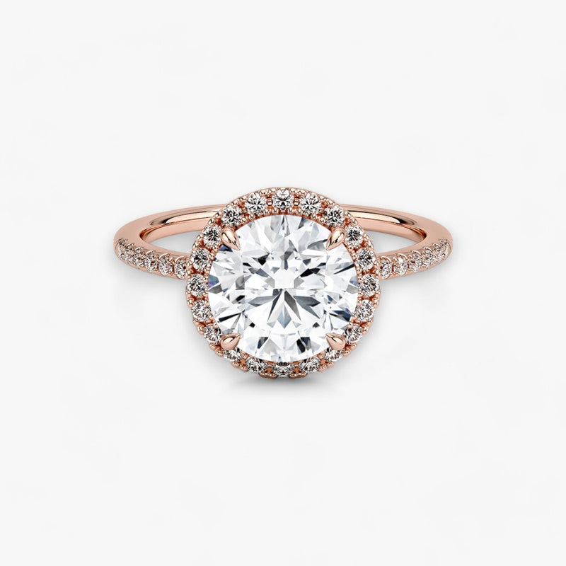 PRESTIGE (Round Rose Gold LABGROWN)