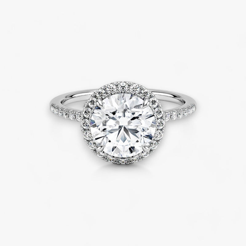 PRESTIGE (Round White Gold LABGROWN)