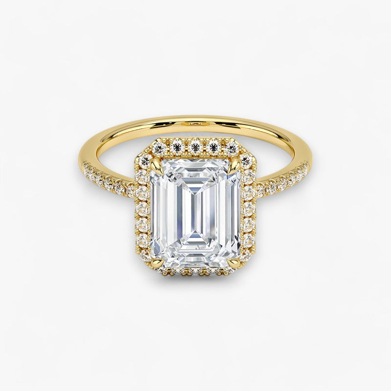 PRESTIGE (Emerald Yellow Gold LABGROWN)