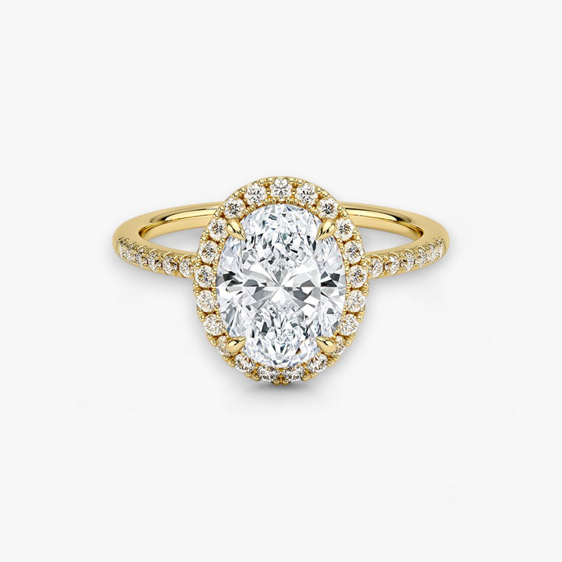 PRESTIGE (Oval Yellow Gold LABGROWN)
