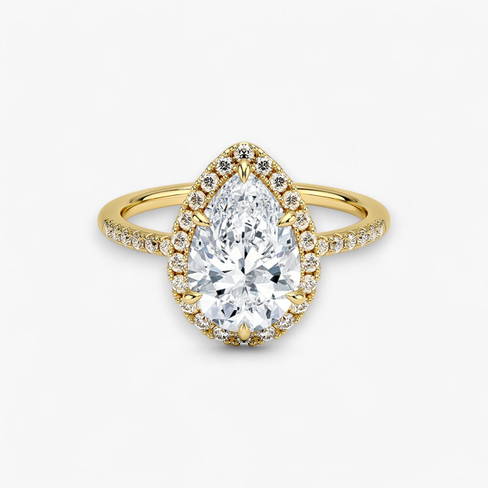 PRESTIGE (Tropfen natürlicher Diamant Gelbgold)