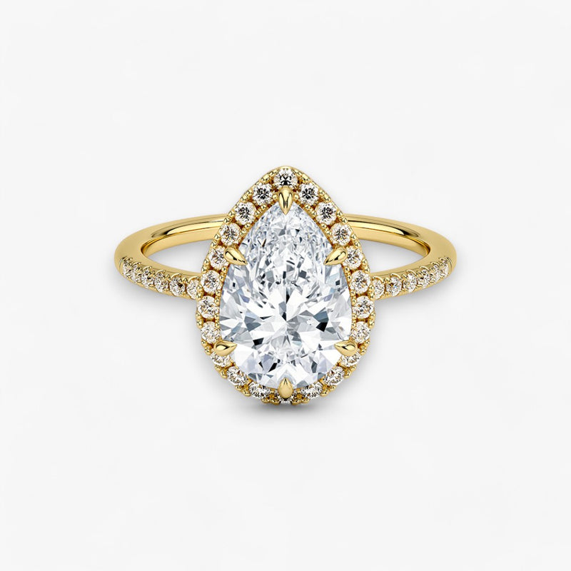 PRESTIGE (drop yellow gold LABGROWN)