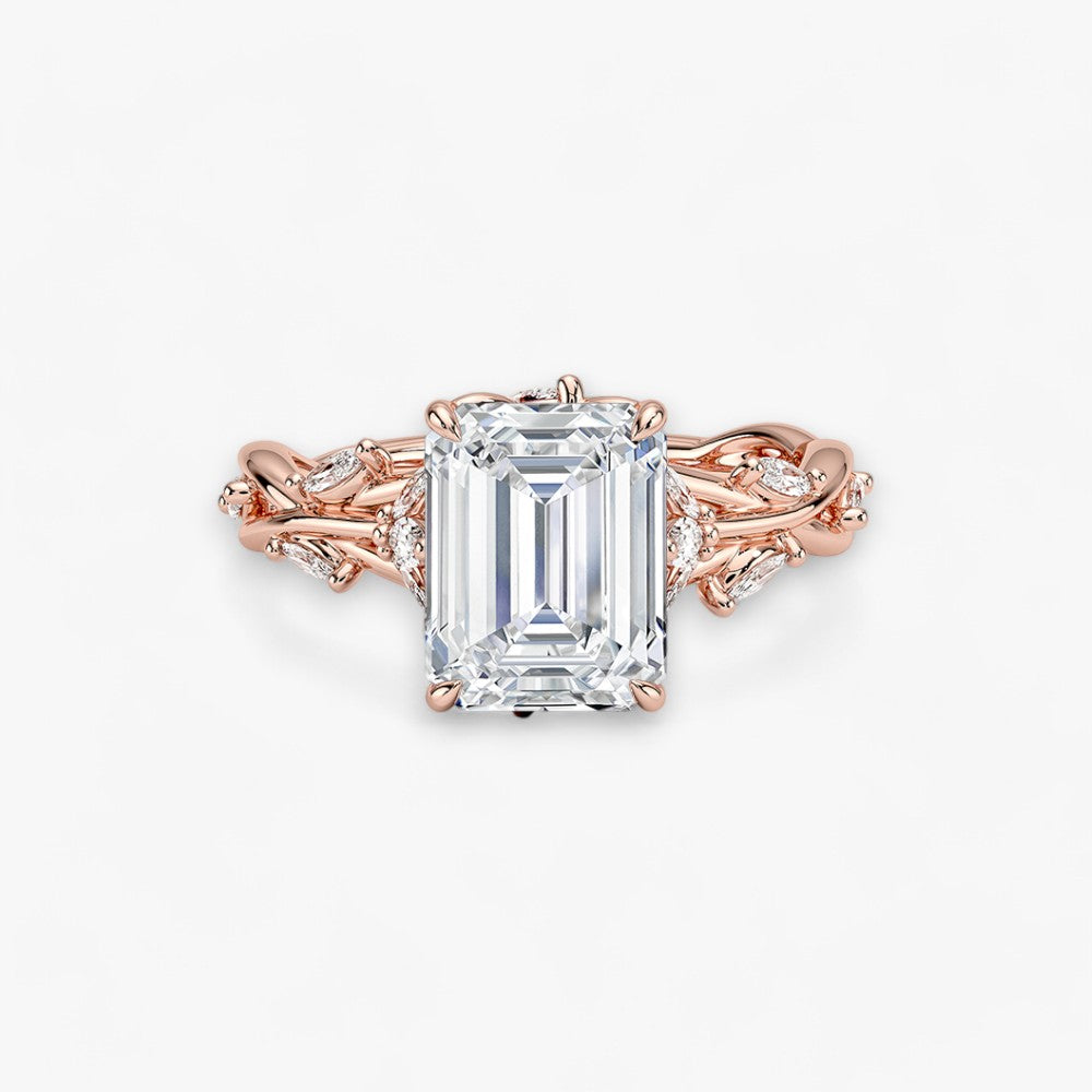 FLEUR (Emerald Rosegold)