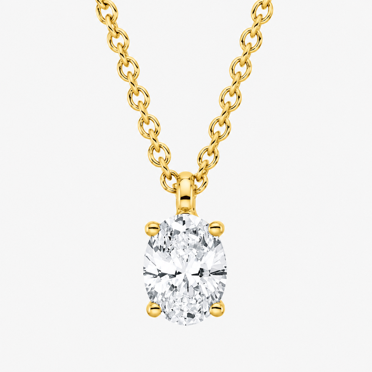 KRAPPE Collier (Gelbgold - 4Q251)