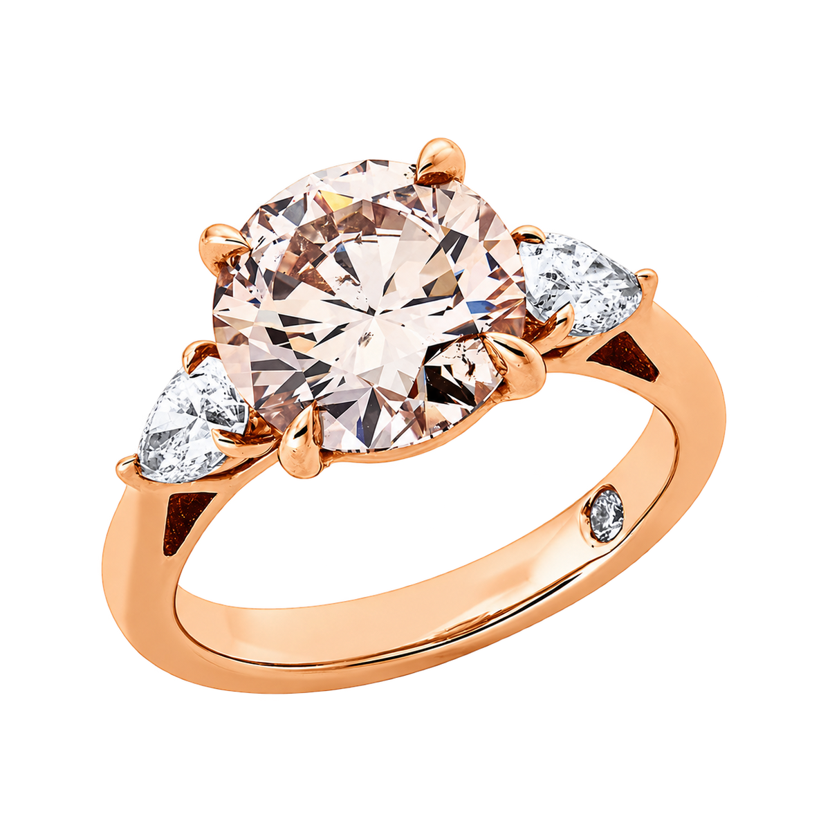 Ring TRILOGIE Rose in Roségold – Produktansicht | NÓIR Diamonds