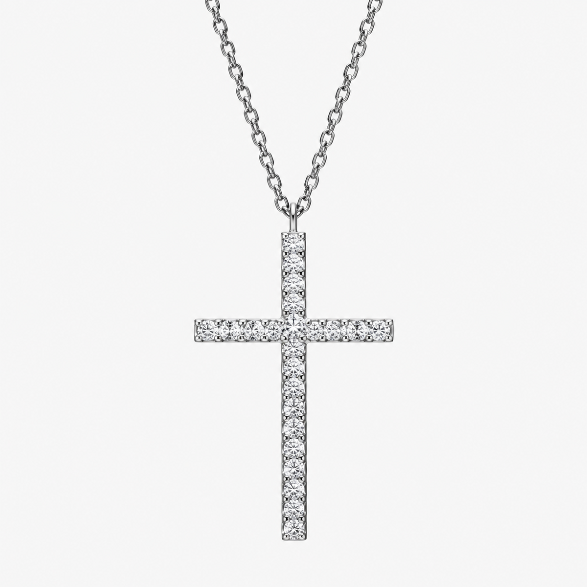 CRUX Collier (Weissgold- 4F936)