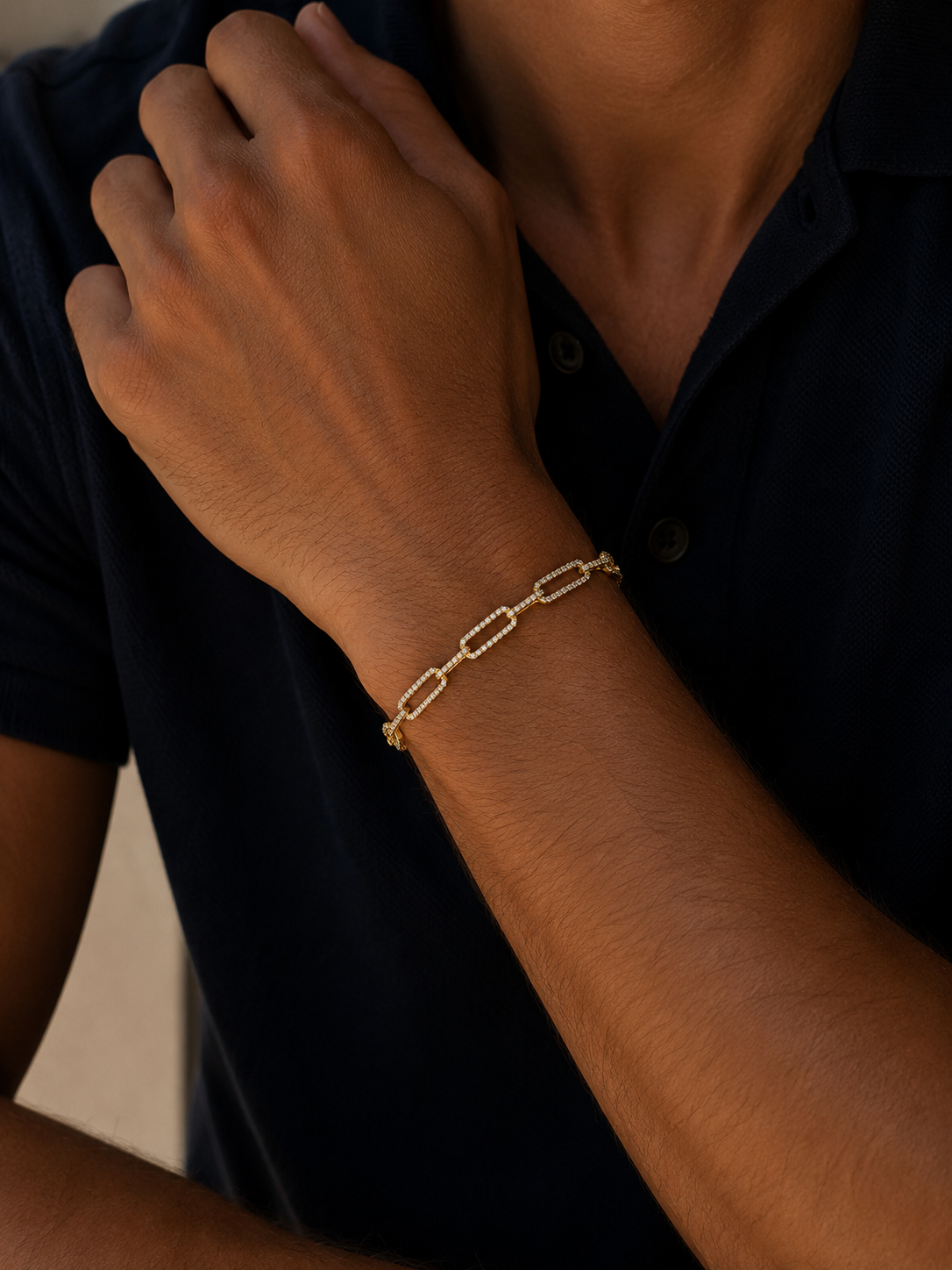 Exklusiv Armband Gelbgold - 5G665