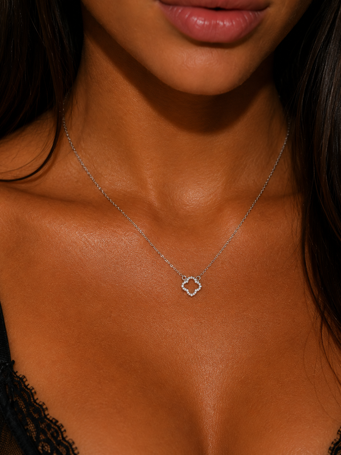 Modern Woman Collier Weissgold - 4L765