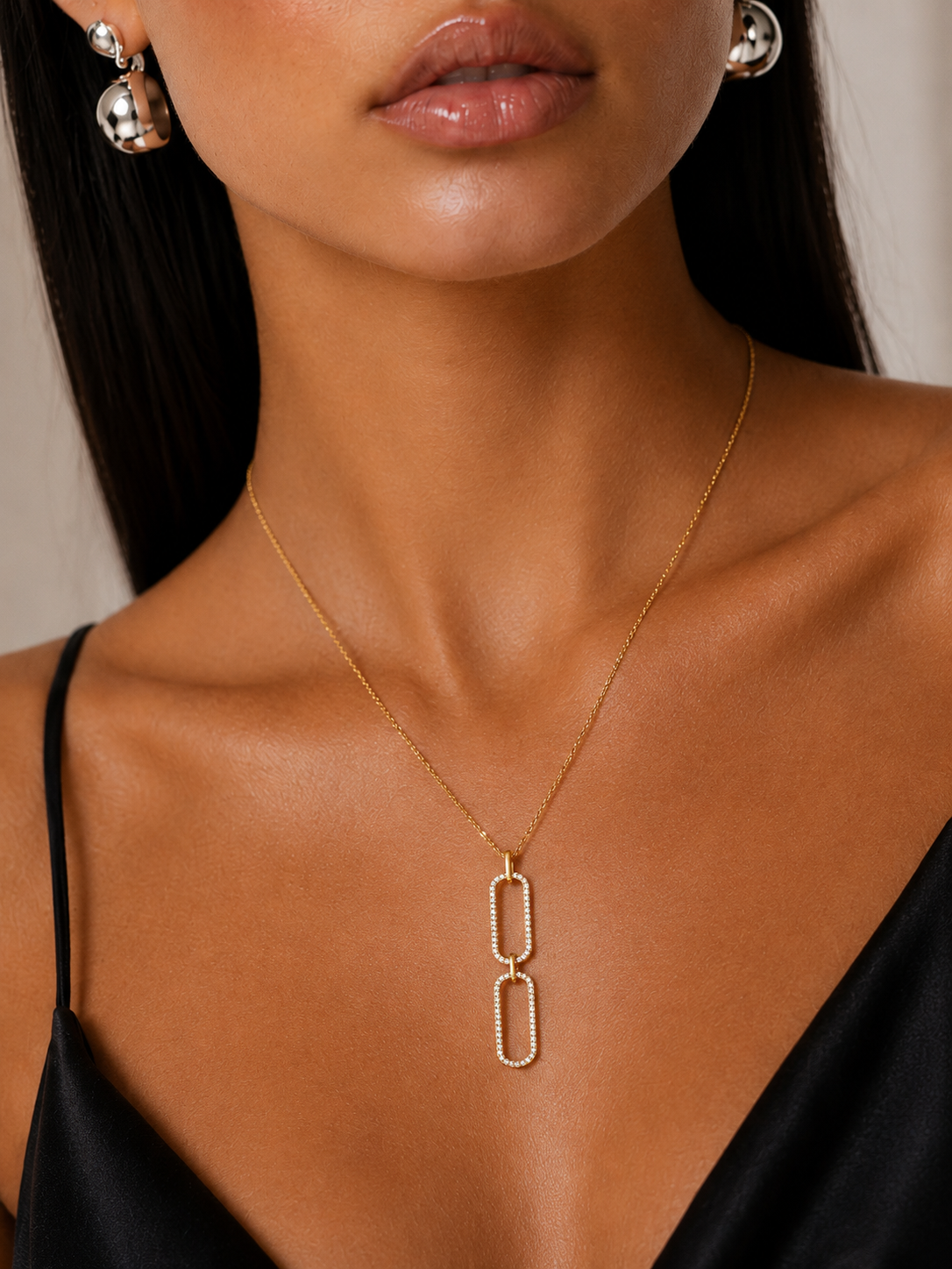 Modern Woman Collier Gelbgold - 4I765