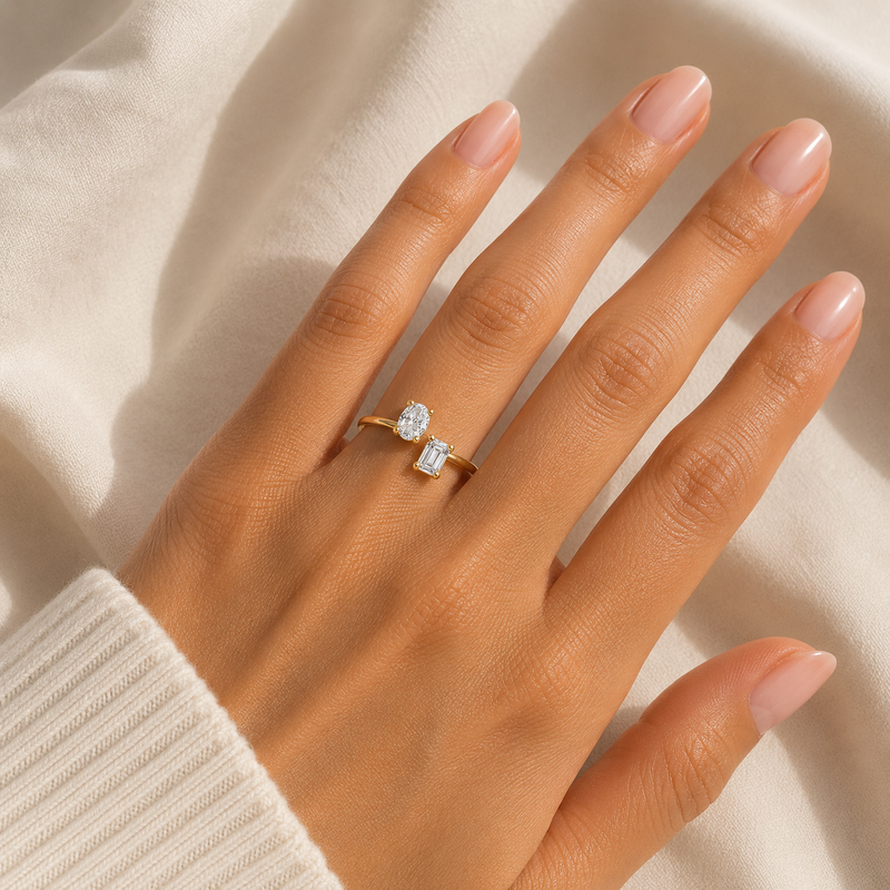 Modern Woman Ring Gelbgold - 1JL02