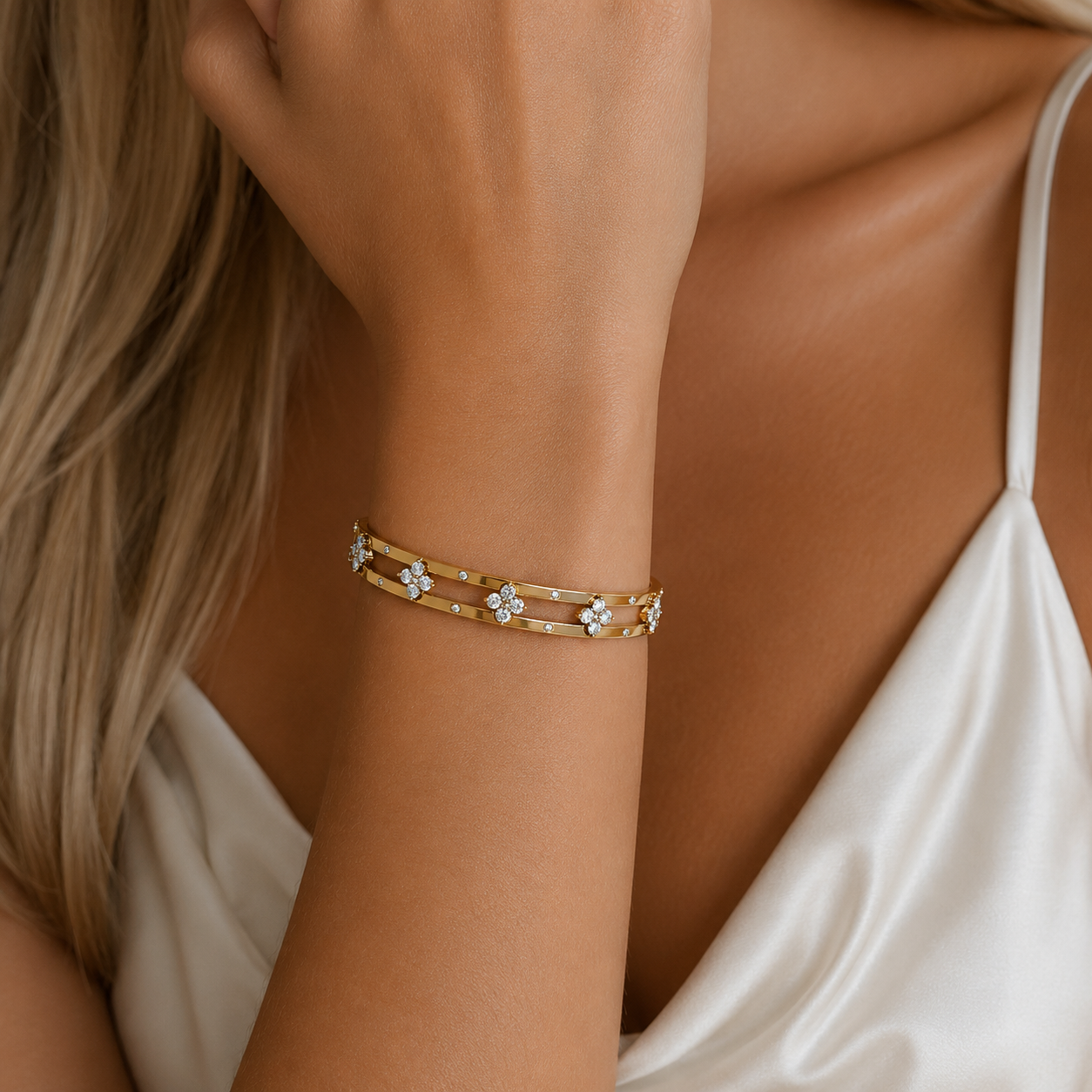 Exklusiv Armreif Gelbgold - 6B589