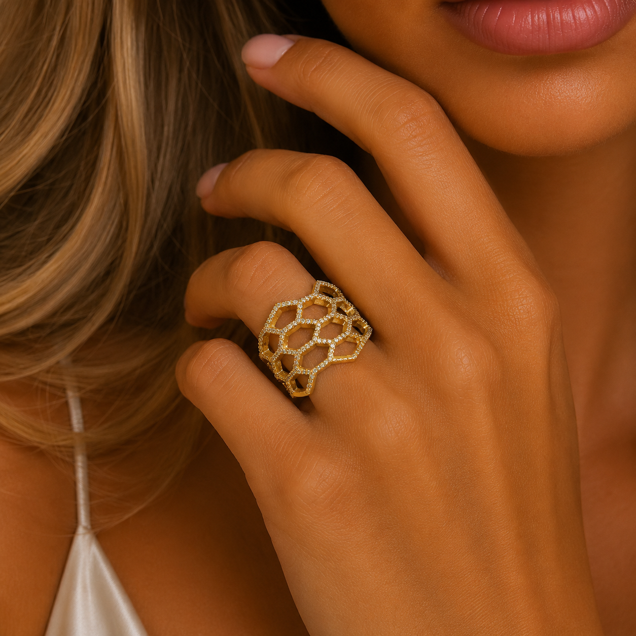 Modern Woman Ring Gelbgold - 1JW25