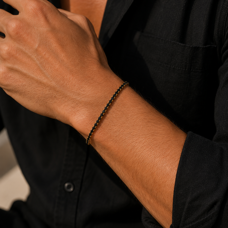 Tennisarmband Gelbgold - 5F355
