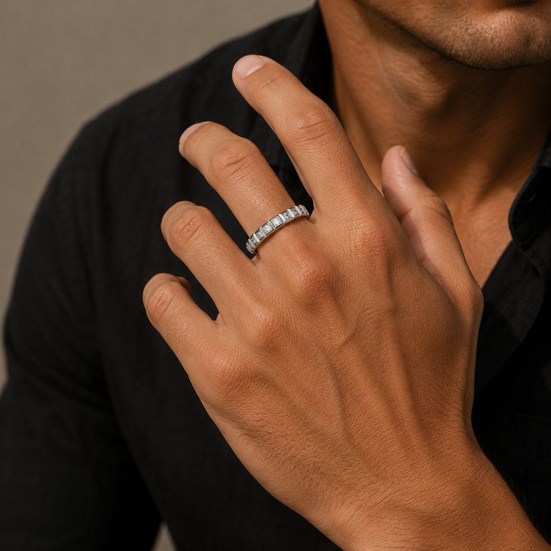Memoire voll Ring Weißgold - 1ED58