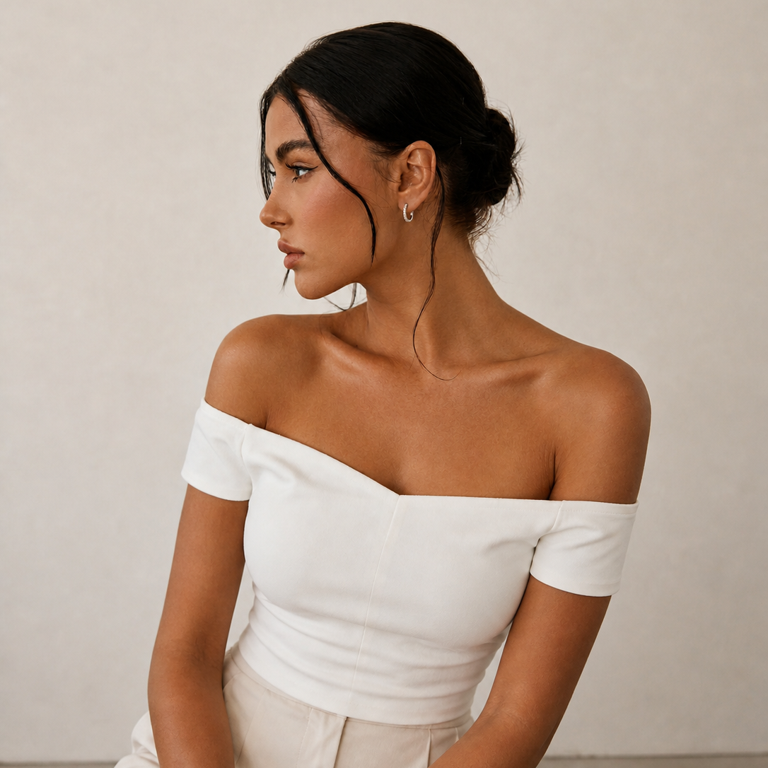 Modern Woman Creolen Weissgold - 2R825