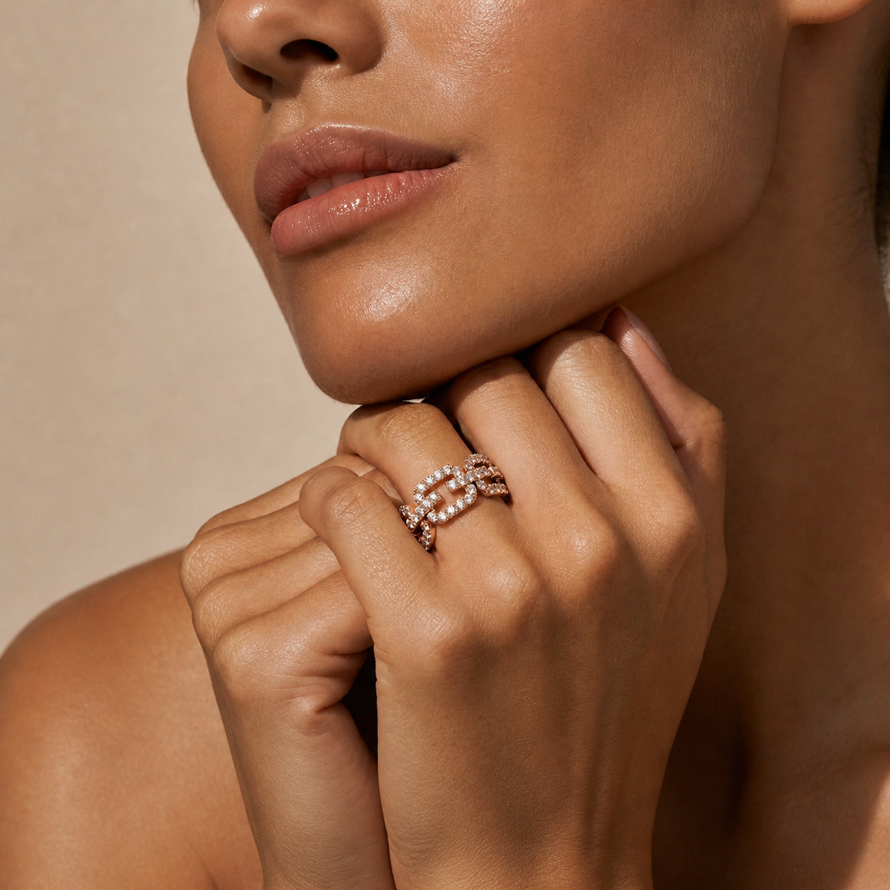 Exklusiv Ring Rosegold - 1EI22