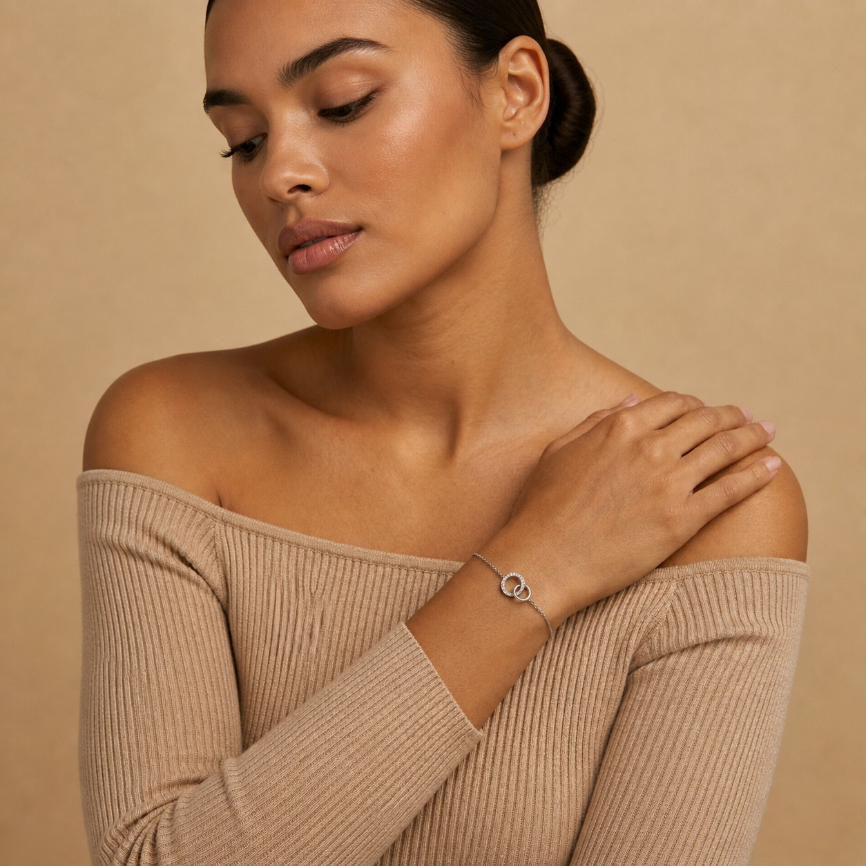 Modern Woman Armband Weissgold- 5G136