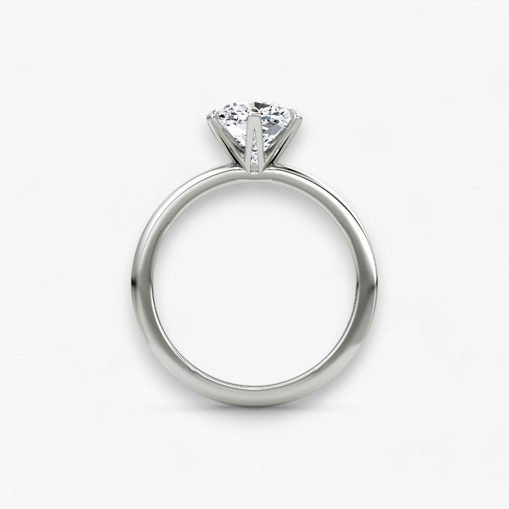 CLAIR (Cushion Platin ohne Pave LABGROWN)