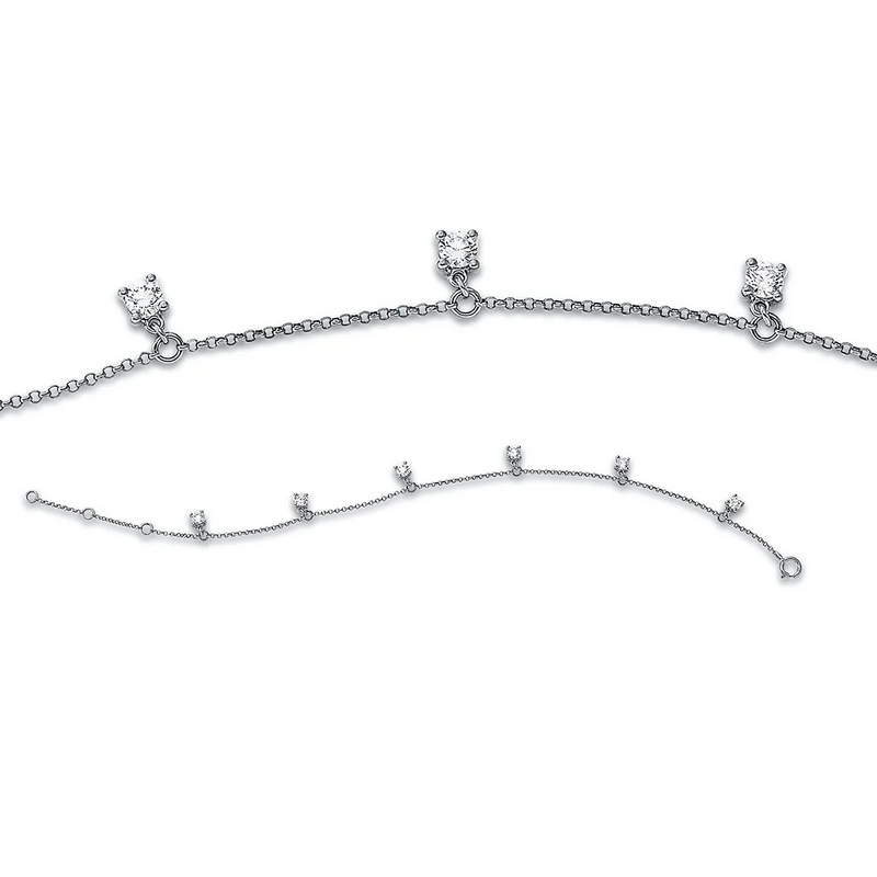 Modern Woman Armband Weissgold - 5D487