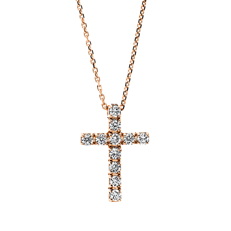 Kreuz Collier Rosegold - 4I126