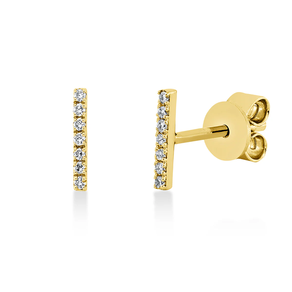 Modern Woman Ohrstecker Gelbgold - 2T269