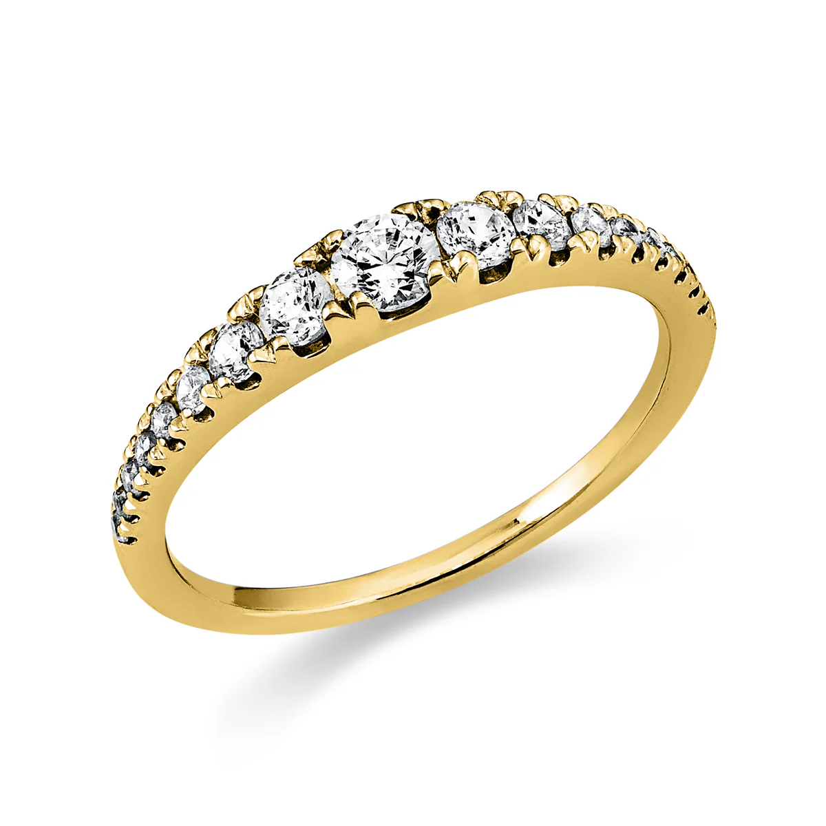 Modern Woman Ring Gelbgold - 1T326