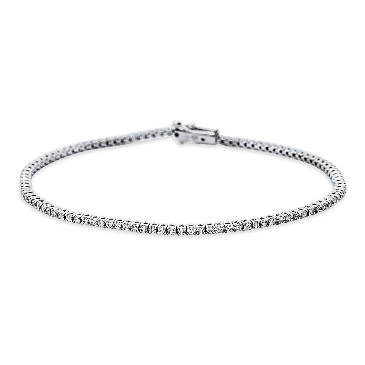 Tennisarmband Weissgold
