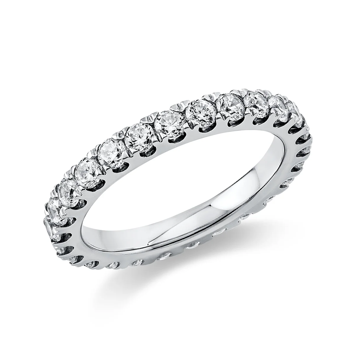 Memoire voll Ring Weissgold - 1A913