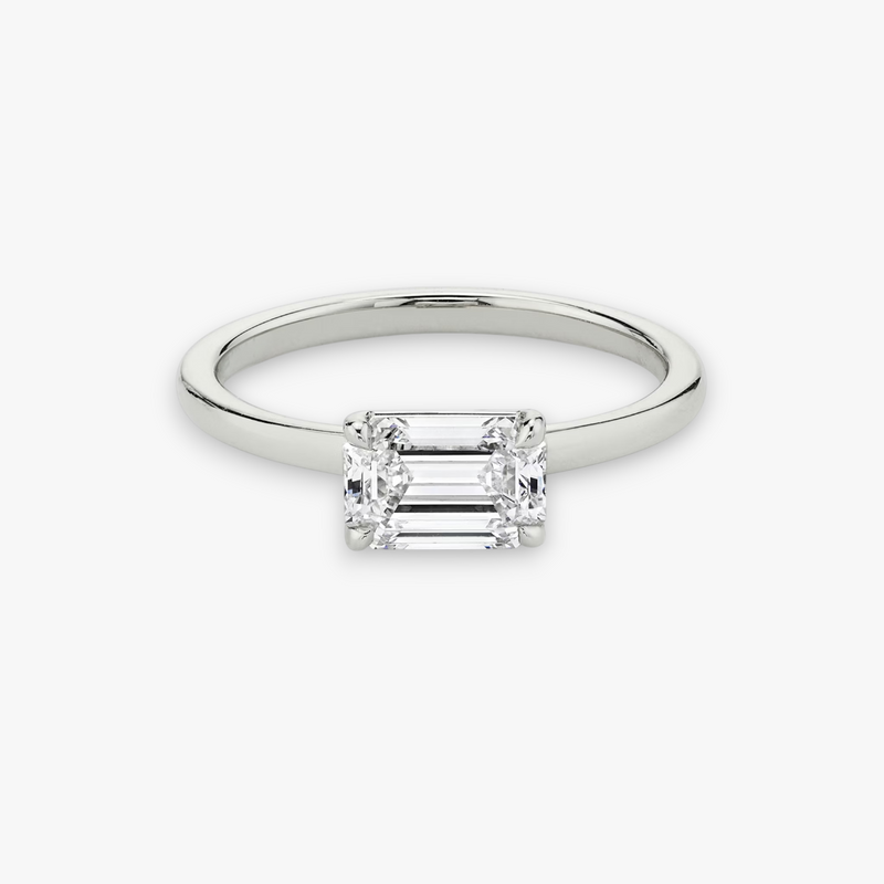 VITRA (Round White Gold without Pave LABGROWN)