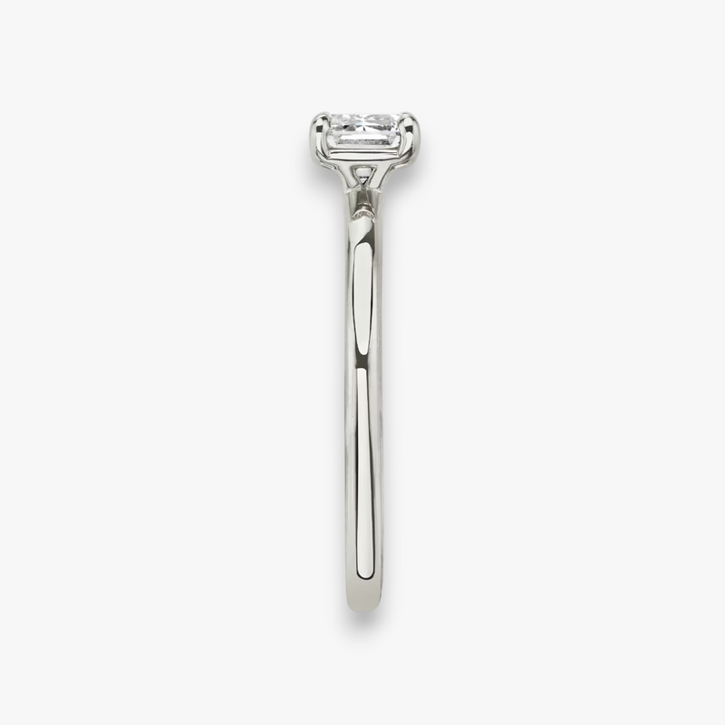 VITRA (Round White Gold without Pave LABGROWN)