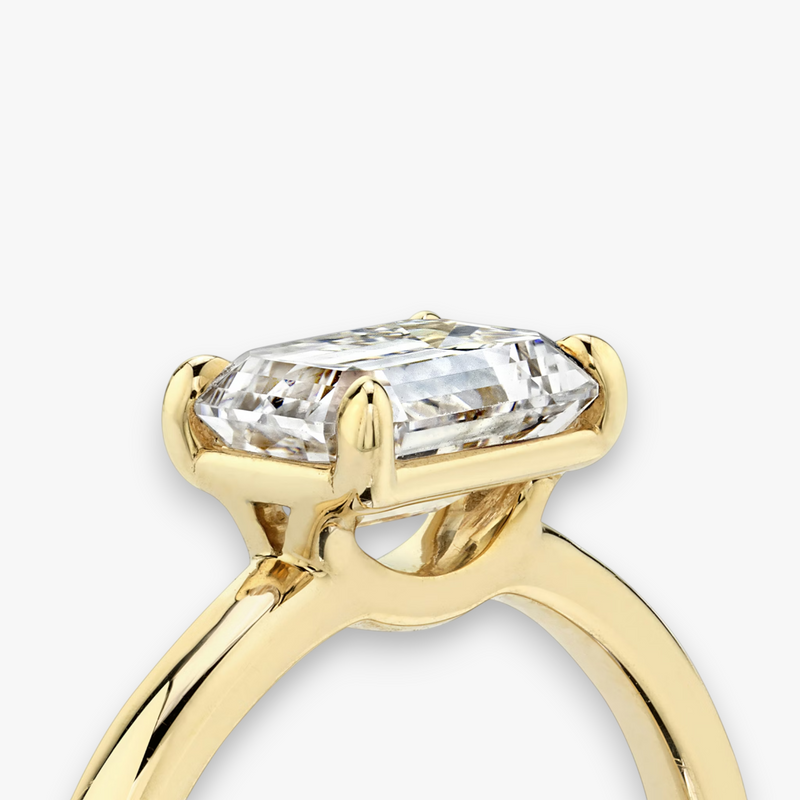 VITRA (Round White Gold without Pave LABGROWN)