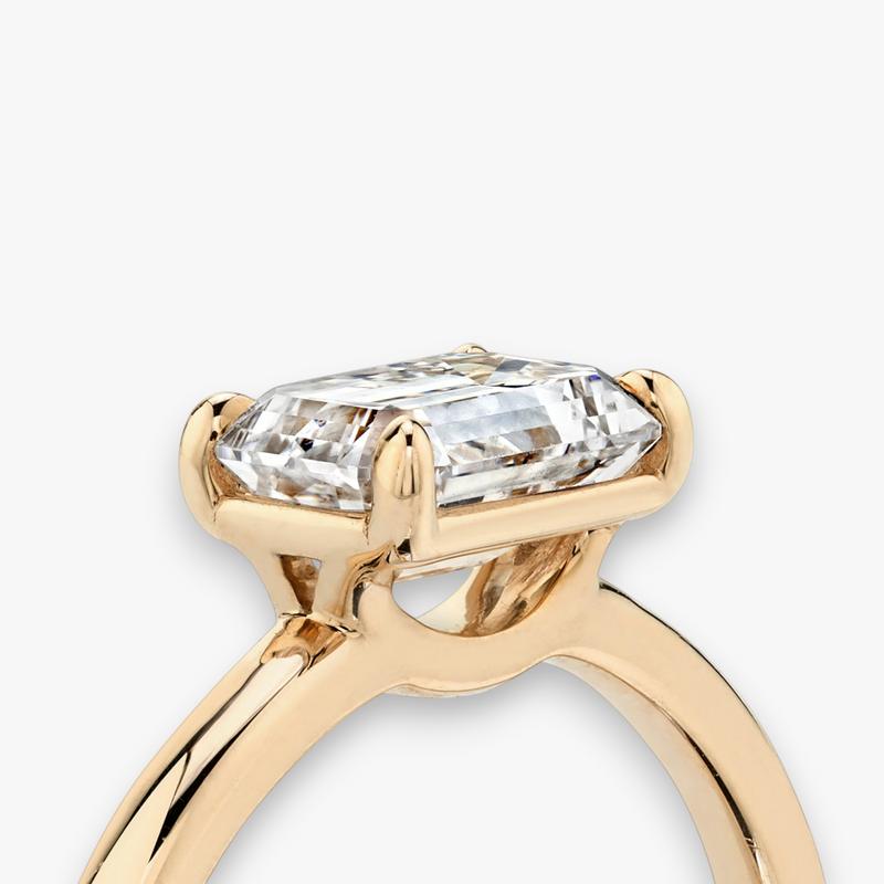 VITRA (Round White Gold without Pave LABGROWN)
