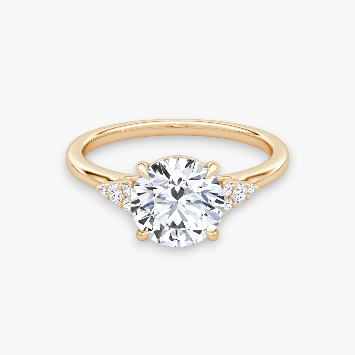 FLEUR (Rund Rosegold LABGROWN)