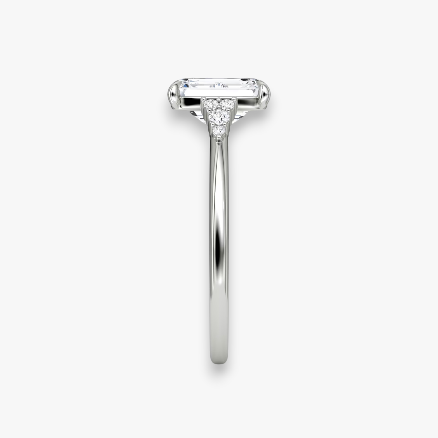 FLEUR (Emerald Platin LABGROWN)