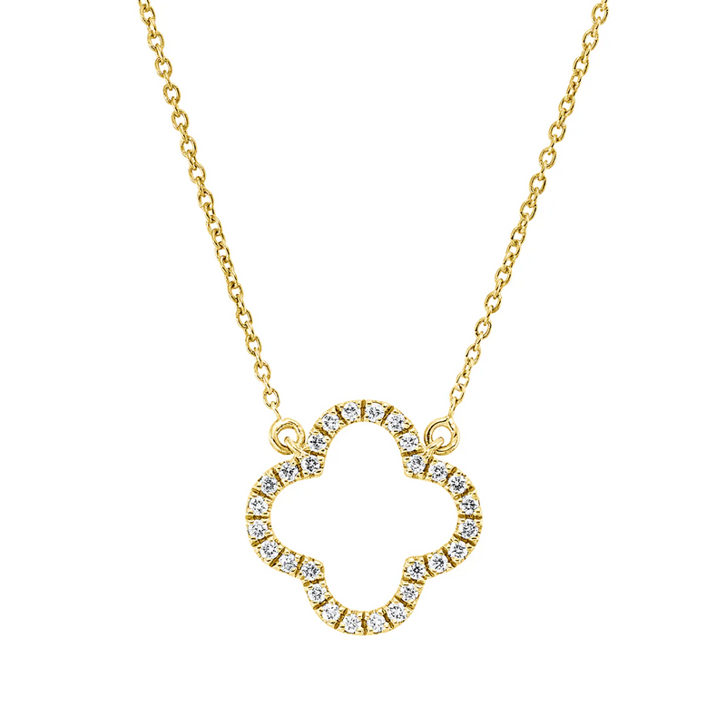 Modern Woman Collier Gelbgold - 4O160