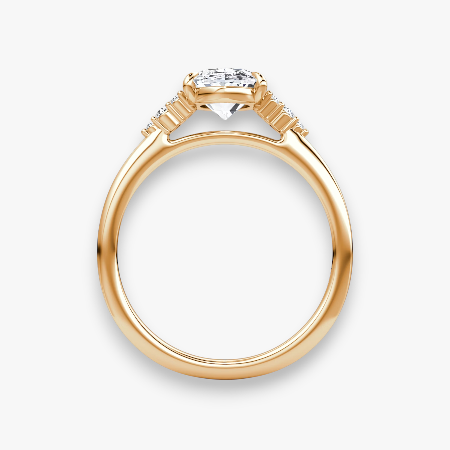 FLEUR (Oval Rosegold LABGROWN)