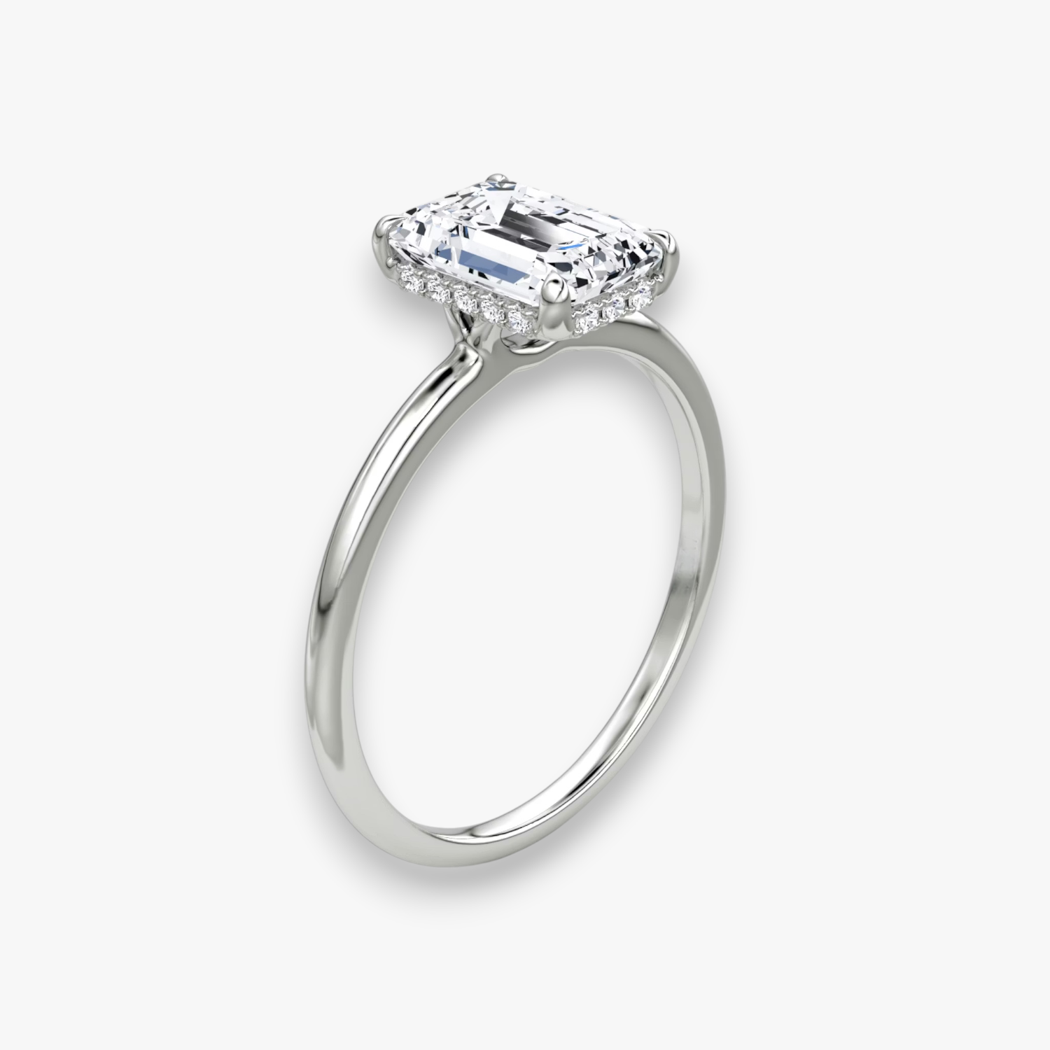 VALOR (Emerald Platin ohne Pave LABGROWN)