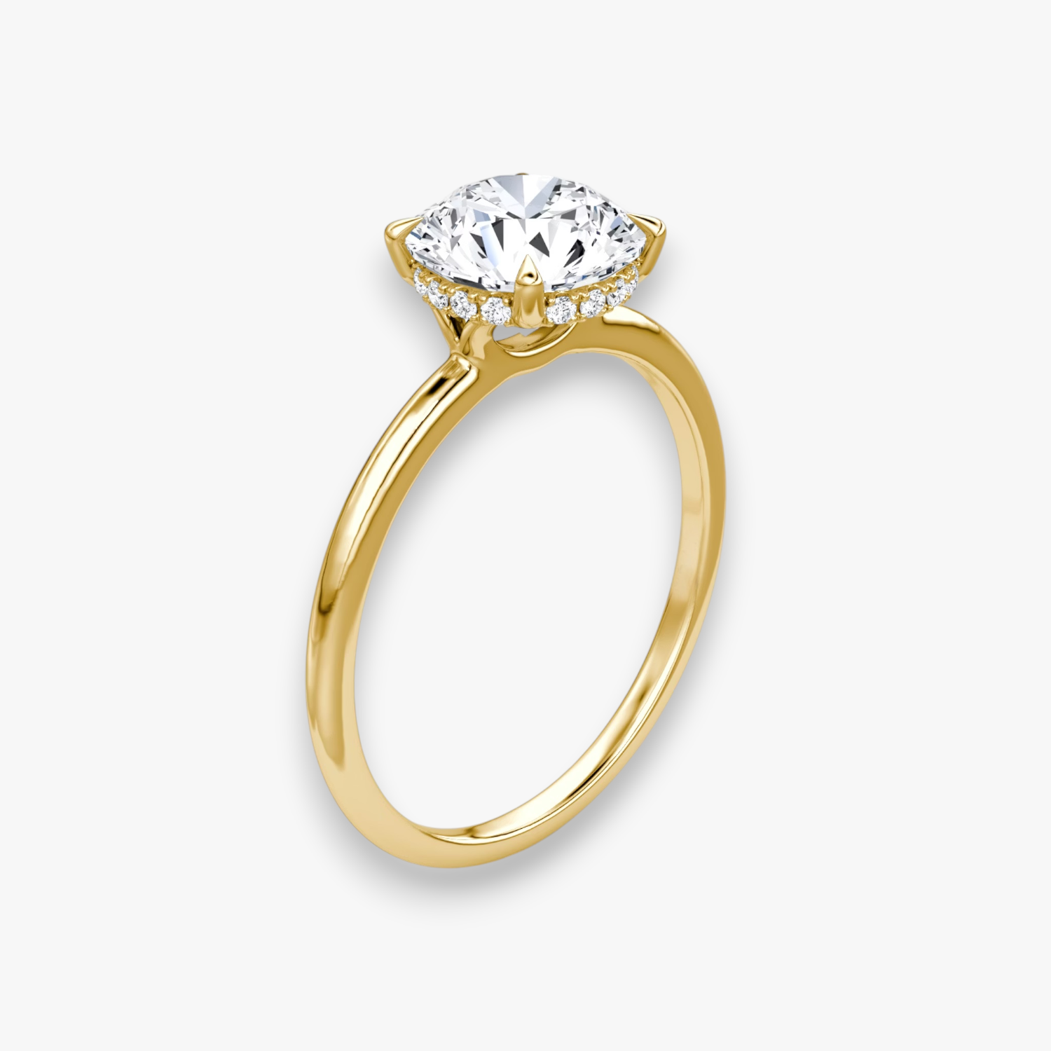 VALOR (Rund Gelbgold ohne Pave LABGROWN)