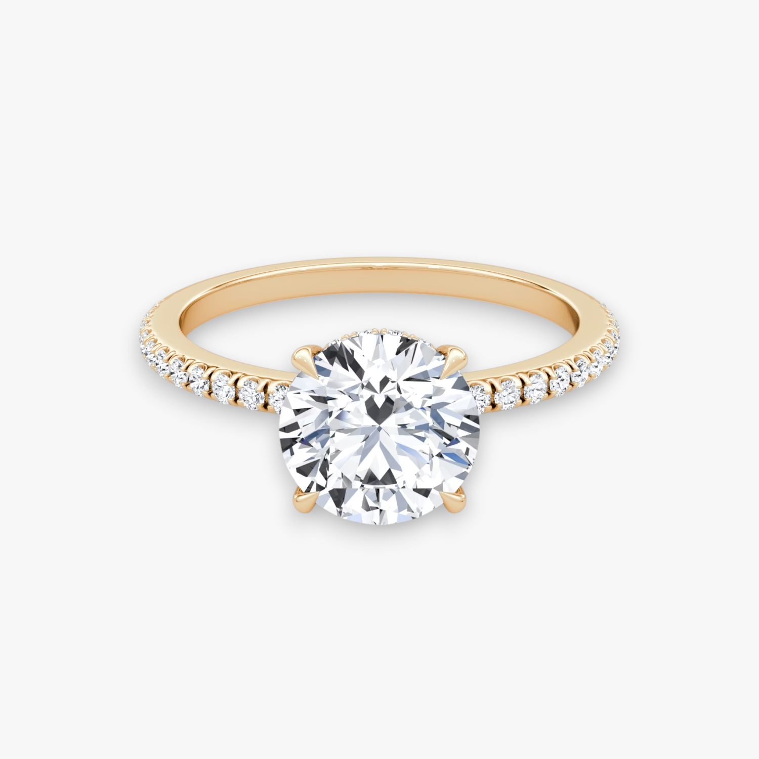 VALOR (Rund Rosegold mit Pave LABGROWN)