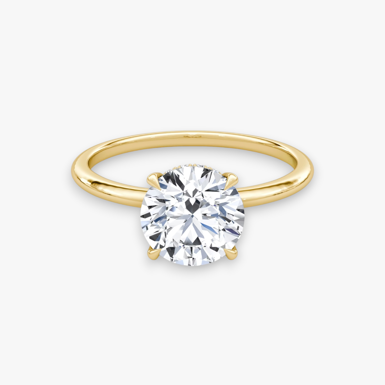 VALOR (Rund Gelbgold ohne Pave LABGROWN)