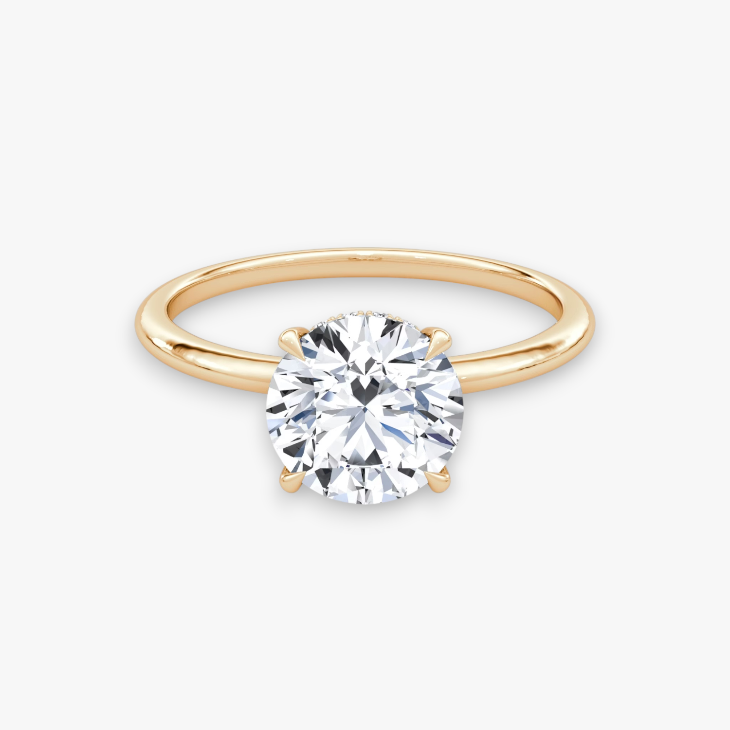 VALOR (Rund Rosegold ohne Pave LABGROWN)