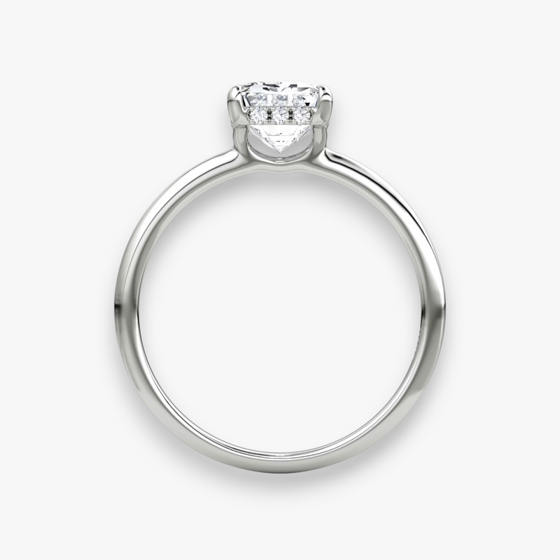 AMOUR (Emerald White Gold without Pave LABGROWN)