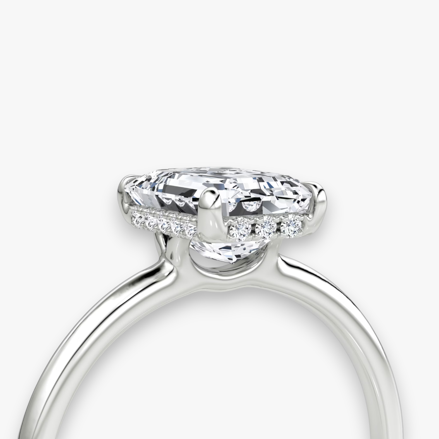 VALOR (Emerald Platin ohne Pave LABGROWN)